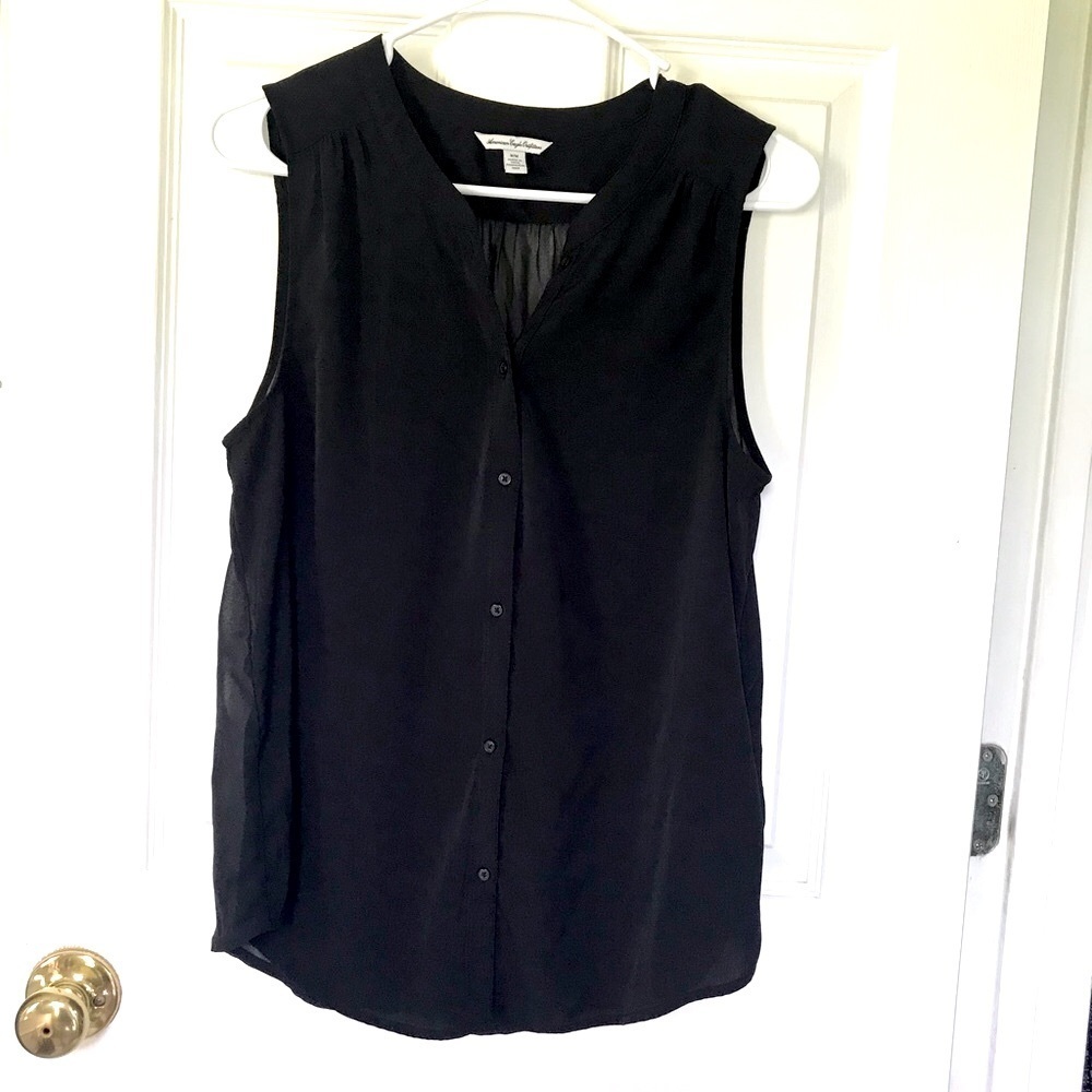 Black tank by American eagle
